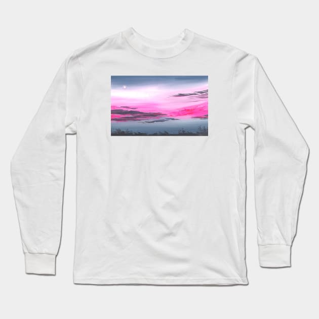 Melt Long Sleeve T-Shirt by ArtbyAdva